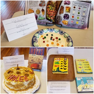 Edible Books April Winners Photo of food and books