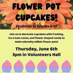 Flower Pot Cupcakes