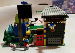 Photo of a lego model made by a child