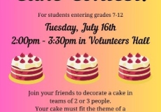 Cake Contest