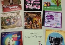 Dance Party Photo of nine children's music cds