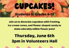 Flower Pot Cupcakes