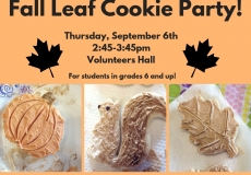 Fall Leaf Cookies