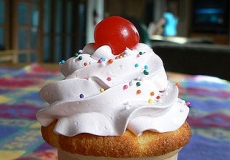 cone cupcake